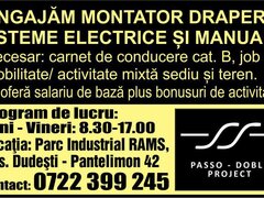 Montator draperii, sisteme electrice si manuale